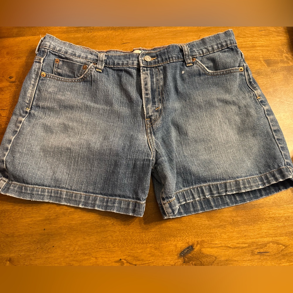 Levi's Blue Denim Shorts